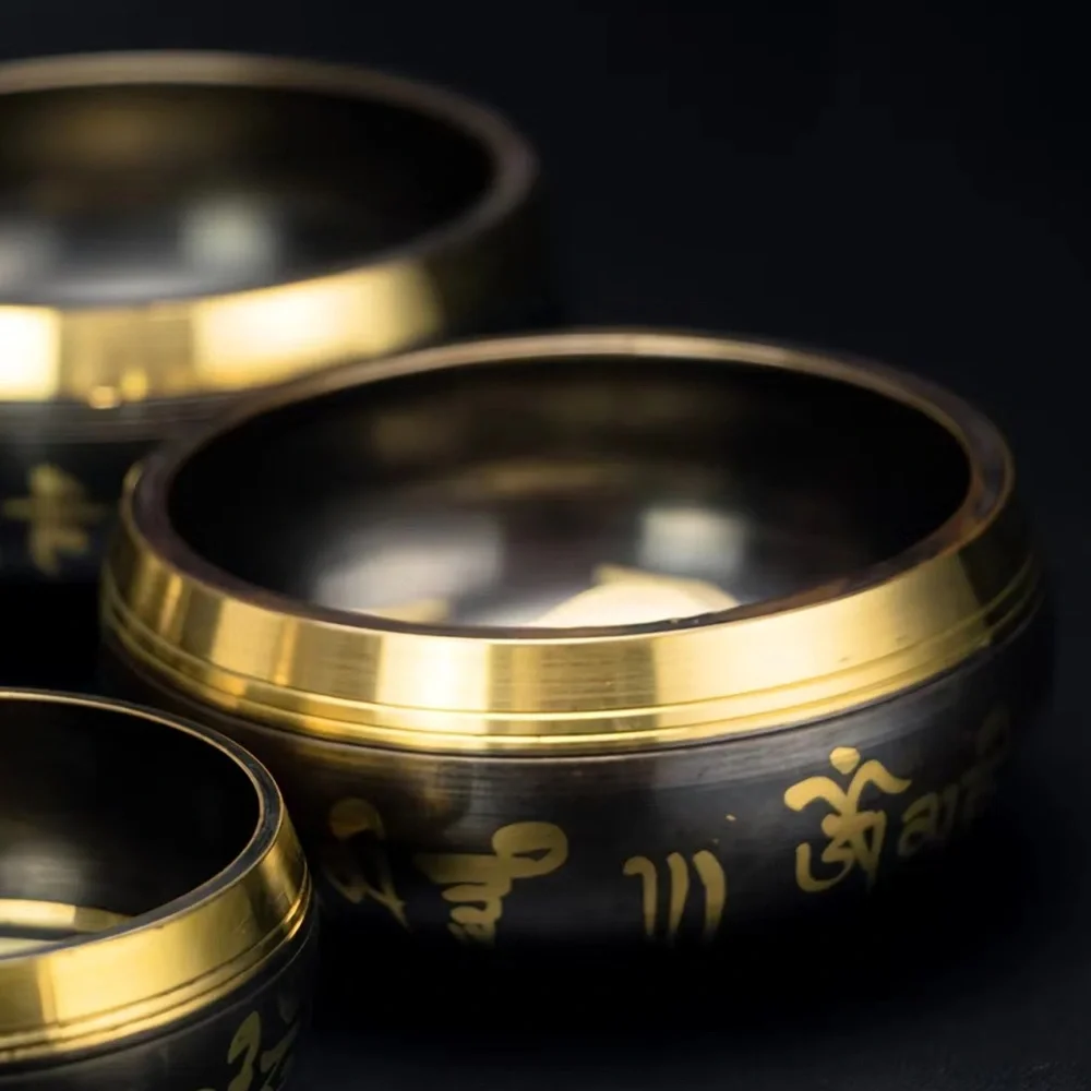 Beautiful brass singing bowl - Picture 4 of 4